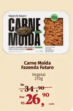 Supermercados Mateus Carne Moída Fazenda Futuro oferta