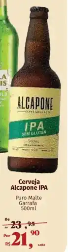 Supermercados Mateus Cerveja Alcapone IPA Puro Malte Garrafa oferta