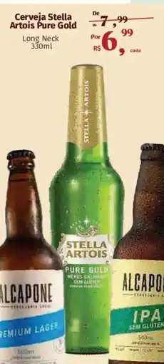 Supermercados Mateus Cerveja Stella Artois Pure Gold Long Neck oferta