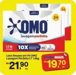 Fort Atacadista Lava Roupas em Pó OMO Lavagem Perfeita CT oferta