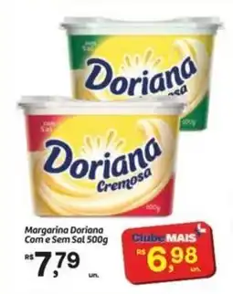 Fort Atacadista Margarina Doriana Com e Sem Sal oferta