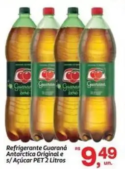 Fort Atacadista Refrigerante Guaraná Antarctica Original e s/Açúcar PET oferta