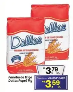 Fort Atacadista Farinha de Trigo Dallas Papel oferta