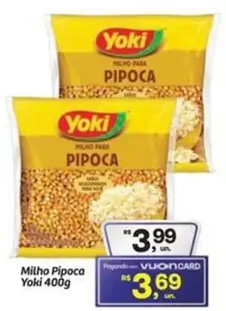 Fort Atacadista Milho Pipoca Yoki oferta