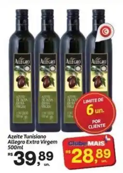 Fort Atacadista Azeite Tunisiano Allegro Extra Virgem oferta