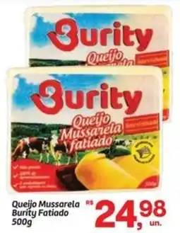 Fort Atacadista Queijo Mussarela Burity Fatiado oferta