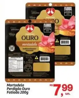 Fort Atacadista Mortadela Perdigão Ouro Fatiada oferta