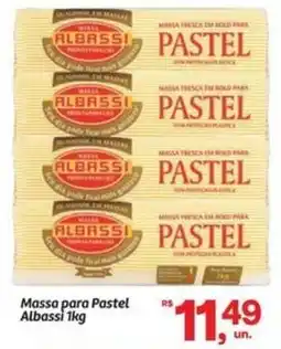 Fort Atacadista Massa para Pastel Albassi oferta
