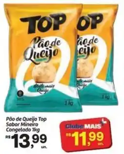Fort Atacadista Pão de Queijo Top Sabor Mineiro Congelado oferta