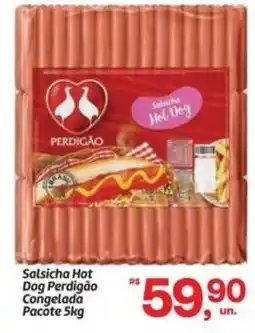 Fort Atacadista Salsicha Hot Dog Perdigão Congelada Pacote oferta