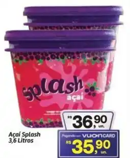 Fort Atacadista Açaí Splash oferta