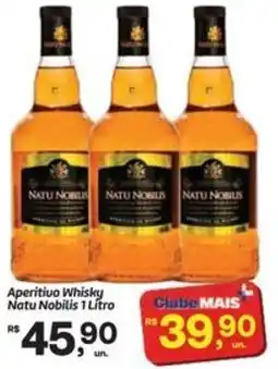 Fort Atacadista Aperitivo Whisky Natu Nobilis oferta