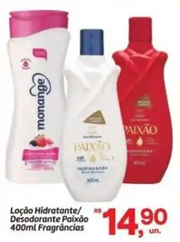 Fort Atacadista Loção Hidratante/ Desodorante Paixão Fragrâncias oferta