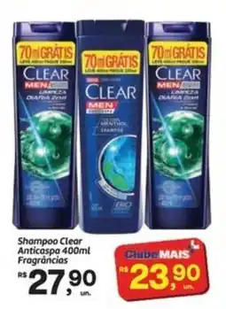 Fort Atacadista Shampoo Clear Anticaspa Fragrâncias oferta