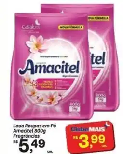 Fort Atacadista Lava Roupas em Pó Amacitel Fragrâncias oferta