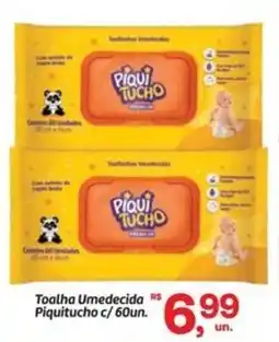 Fort Atacadista Toalha Umedecida Piquitucho c/60un. oferta