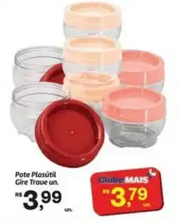 Fort Atacadista Pote Plasútil Gire Trave un. oferta