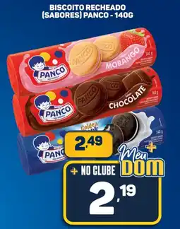 Dom Atacadista Biscoito recheado (sabores) panco oferta