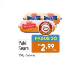 Supermercados Condor Patê Seara oferta