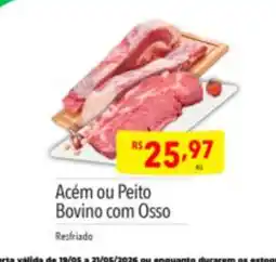 Supermercados Condor Acém ou Peito Bovino com Osso oferta