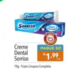 Supermercados Condor Creme Dental Sorriso oferta