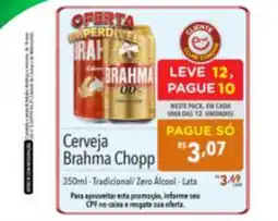 Supermercados Condor Cerveja Brahma Chopp oferta