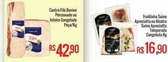 Fraldinha Suina Apreciatta Ou Alcatra Suina Apreciatta Temperada Congelada Kg