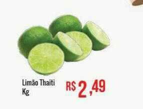 Mart Minas Limão Thaiti Kg oferta
