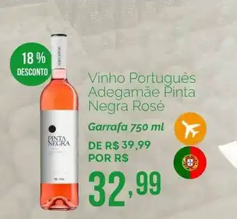 Vinho Português Adegamãe Pinta Negra Rosé