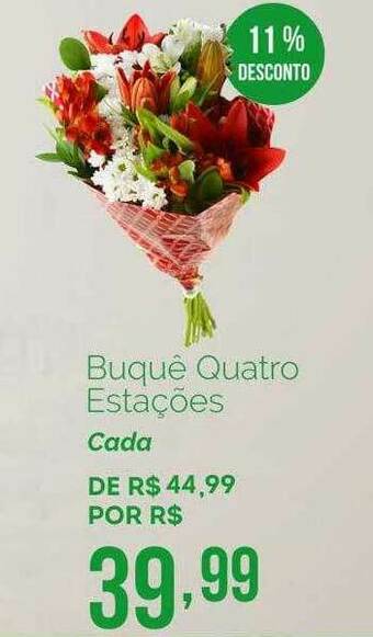 Oba Hortifruti Buquê Quatro Estações 11% Desconto oferta