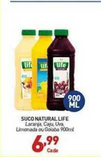 Rede Bom Lugar Suco Natural Life oferta