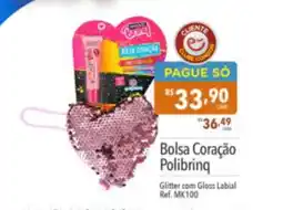 Supermercados Condor Bolsa Coração Polibring oferta