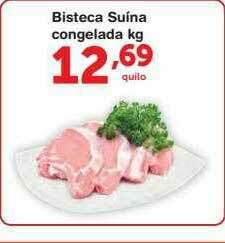 Roldão Bisteca Suina Congelada Kg oferta