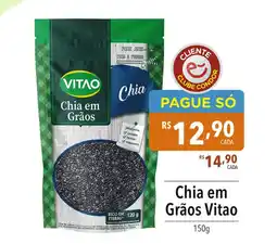 Supermercados Condor Chia em Grãos Grãos Vitao oferta