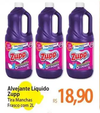 Alvejante Líquido Zupp Tira Manchas Frasco