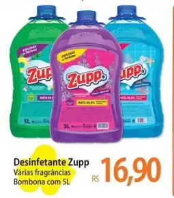Atacadão Desinfetante Zupp Várias fragrâncias Bombona oferta