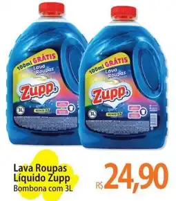 Atacadão Lava Roupas Líquido Zupp Bombona oferta