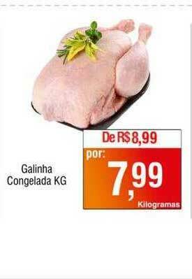 Supermercado Bem Barato Galinha Congelada oferta