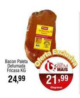 Bacon Paleta Defumada Fricasa