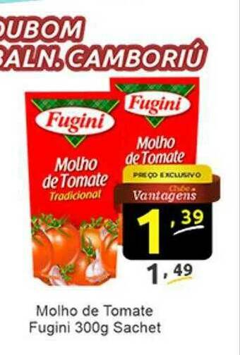 Dubom Supermercados Molho De Tomate Fugini oferta