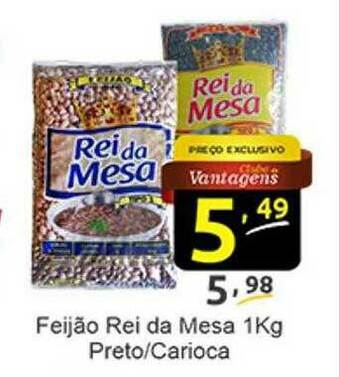 Dubom Supermercados Feijão Rei Da Mesa Preto Carioca oferta