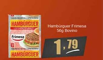 Dubom Supermercados Hambúrguer Frimesa Bovino oferta