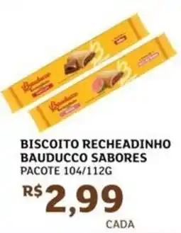 Assaí Atacadista Biscoito recheadinho bauducco sabores pacote oferta