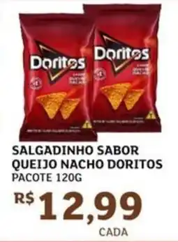 Assaí Atacadista Salgadinho sabor queijo nacho doritos pacote oferta