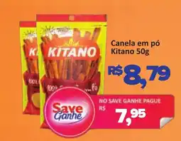 Supermercados Savegnago Canela em pó Kitano oferta