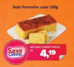 Supermercados Savegnago Bolo Pamonha cada oferta