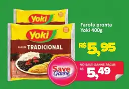 Supermercados Savegnago Farofa pronta Yoki oferta