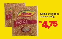 Supermercados Savegnago Milho de pipoca Siamar oferta