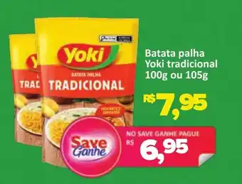 Supermercados Savegnago Batata palha Yoki tradicional oferta