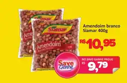 Supermercados Savegnago Amendoim branco Siamar oferta